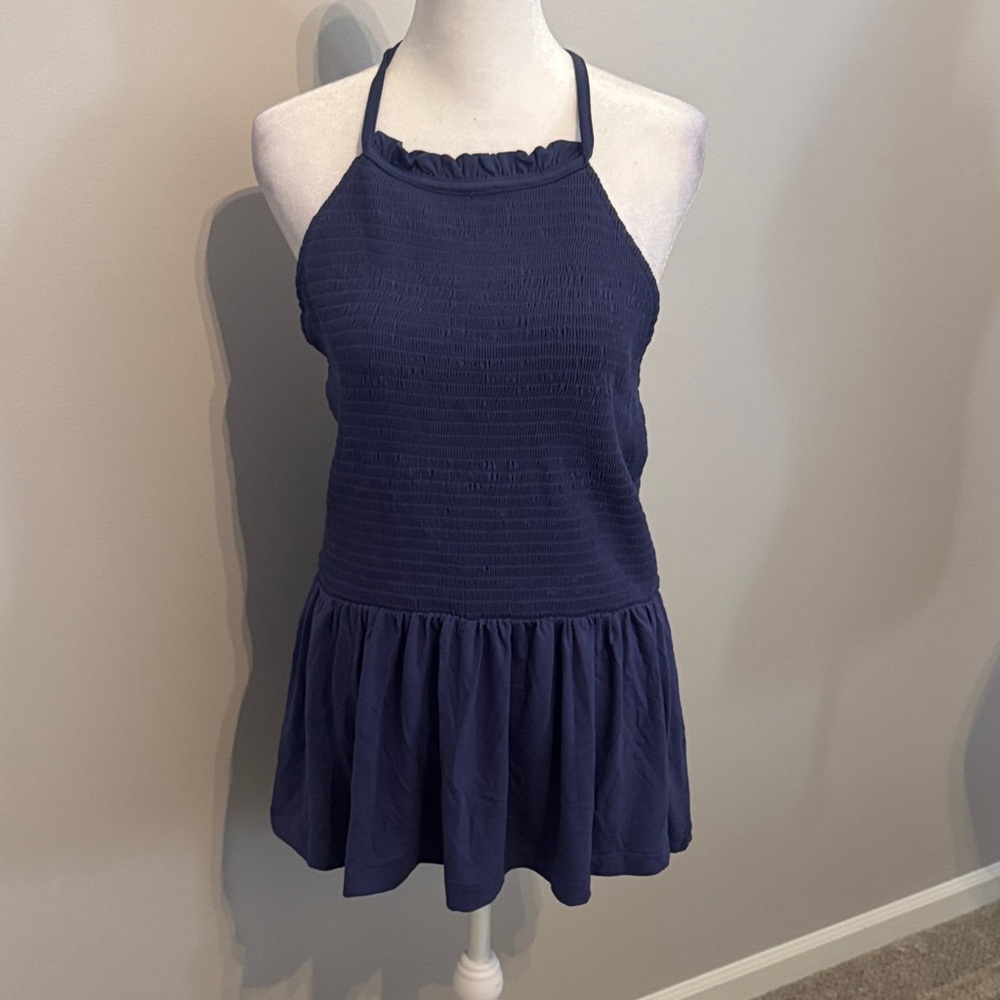 VENUS Navy Blue Tank Top